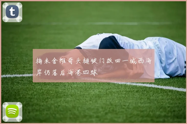 梅米舍维奇头槌破门扳回一城西海岸仍落后海港四球